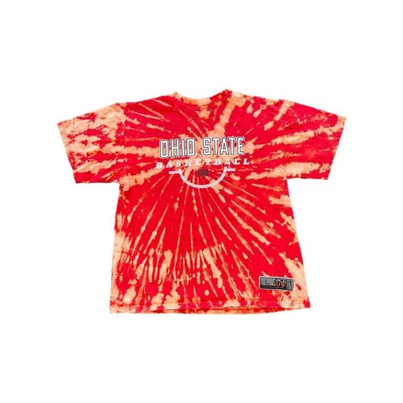 Vintage Nike Elite Lebron James Ohio State Buckeyes Basketball Bleached Tee - Picture 1 of 6